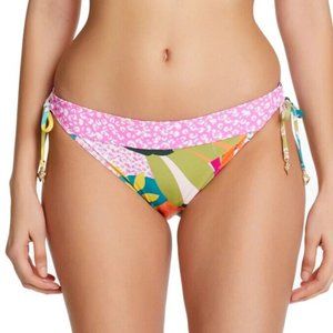 NWT Bleu Rod Beattie Women's Wild Heart Side Tie Swim Bikini Bottom Sz 14